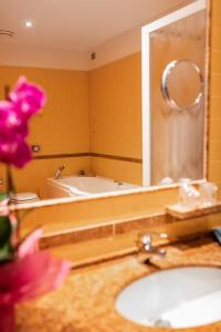Kúpeľňa v ubytovaní Hotel Crystal