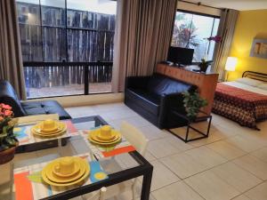 Posezení v ubytování Mansoori Apart Hotel II