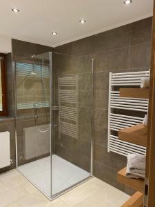 Koupelna v ubytování Hotel Lerch