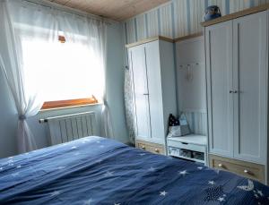 Katil atau katil-katil dalam bilik di Ferienwohnung Glückauf