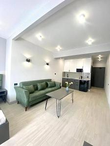 Posezení v ubytování Апарт-отель Nine Rooms