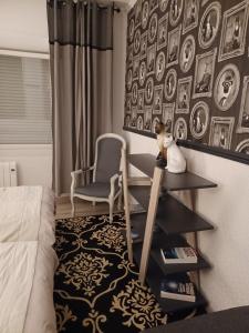 Χώρος καθιστικού στο Le boudoir de la Lys