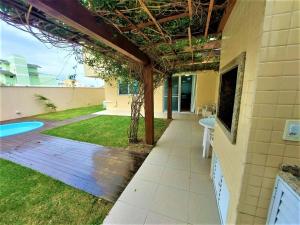 Κήπος έξω από το Apartamento com Piscina nos Açores