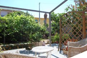 A garden outside Andrea E Valentina