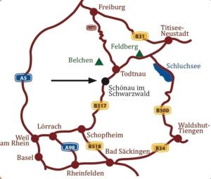 Gallery image of Pension Goldmann - Ferienwohnung 2 in Schönau im Schwarzwald