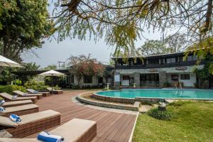 A piscina em ou perto de Fish Tail Lodge