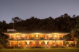 O edifício onde o resort está situado