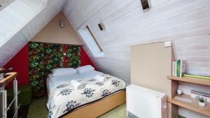 Posteľ alebo postele v izbe v ubytovaní Apartamenty Sun & Snow Kościelisko Chotarz z basenem
