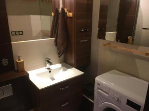 Koupelna v ubytování Apartment 6 Gwiazdek
