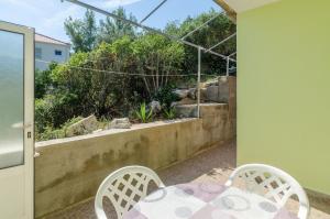 Balkón alebo terasa v ubytovaní Seafront Apartments Olivera