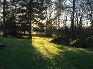 Garður fyrir utan manoir de botcol