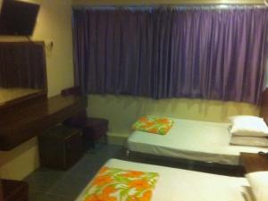 Katil atau katil-katil dalam bilik di C U Again Hostel