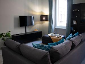 Televízia a/alebo spoločenská miestnosť v ubytovaní The Best Rent - Apartment close to Termini Station