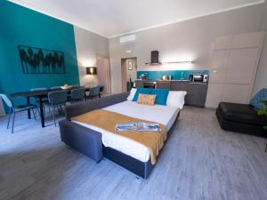 Posteľ alebo postele v izbe v ubytovaní The Best Rent - Apartment close to Termini Station