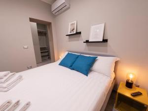 Posteľ alebo postele v izbe v ubytovaní The Best Rent - Apartment close to Termini Station