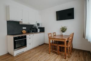 Kuhinja oz. manjša kuhinja v nastanitvi Apartmán Ve Dvoře Strážnice