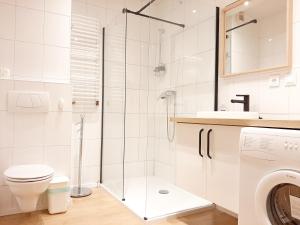 Kúpeľňa v ubytovaní Apartment Górska 54