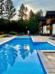 Πισίνα στο ή κοντά στο Przystanek Jaworki - Apartament w Jaworkach
