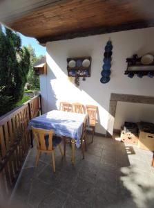 Posezení v ubytování Cafe Nostalgie čtyřlůžkový apartmán
