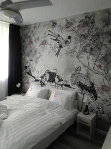 Postel nebo postele na pokoji v ubytování Balinn rooms