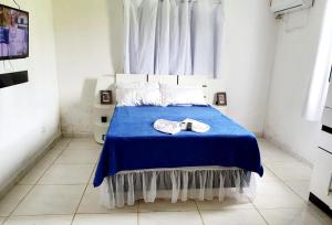 Säng eller sängar i ett rum på Casa em Porto de Galinhas