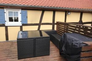 Posezení v ubytování Am Dàntzwaj