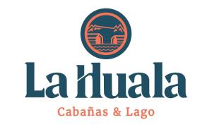 un logotipo para la fila calabria y la laguna en La Huala en San Carlos de Bariloche