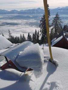 Obiekt Chalet Petit zimą