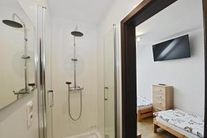 Kúpeľňa v ubytovaní Bieszczadówka + 37 fotografií