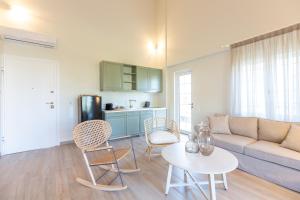 A kitchen or kitchenette at Two Olive Trees - Deluxe Apartments