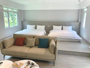 Letto o letti in una camera di Revel Villa