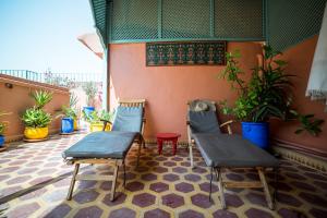 Balcone o terrazza di Riad Inaka