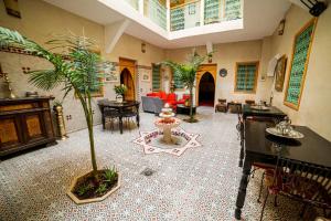 Area soggiorno di Riad Inaka