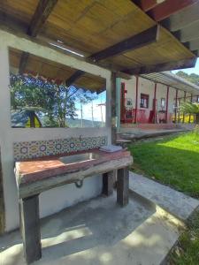 Zahrada ubytování Ecofinca Salento