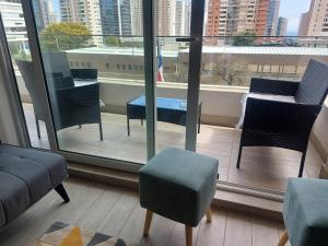 Posedenie v ubytovaní Edificio Medano Con Con