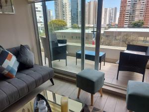 Posedenie v ubytovaní Edificio Medano Con Con