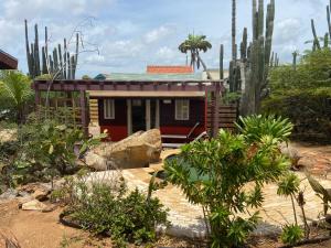 Zahrada ubytování Cozy studio with private spa