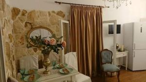 Posezení v ubytování Villa Trypitos