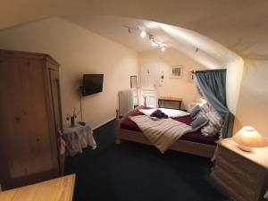 Postel nebo postele na pokoji v ubytování Villa Petterhof