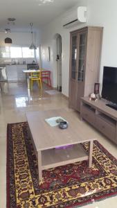 TV a/nebo společenská místnost v ubytování Room near Sheba Medical Center, and Bar Ilan, and TLV Airport