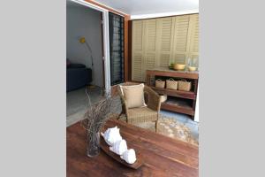 Istumisnurk majutusasutuses Daintree Beach Studio - BEACH FRONT ACCOMMODATION