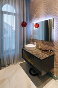 Phòng tắm tại ARN Boutique Hotel