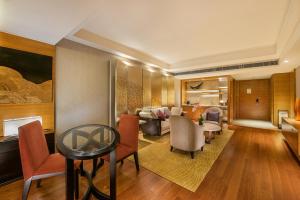 Istumisnurk majutusasutuses Hotel Okura Macau