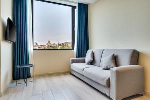 Гостиная зона в Eleven Inn Tbilisi