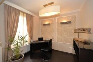 منطقة جلوس في Business Apartments Bremen Typ 2