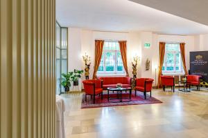 Posezení v ubytování Hotel Herzoghof