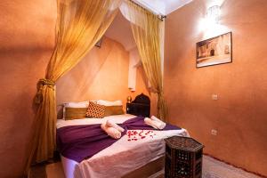 Cama o camas de una habitación en Riad ViewPoint