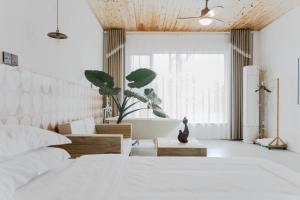 Letto o letti in una camera di 峨眉山一方民宿Mount Emei Little Place Guesthous