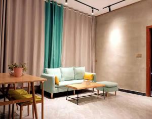 A seating area at A&G Apartment