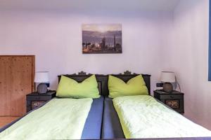 Letto o letti in una camera di Haus Ruepp